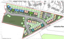 PA21/05008 | Outline Application with some matters reserved for up to forty units with associated open space | Land North West O